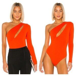 NBD Aaliyah Bodysuit - Red Orange